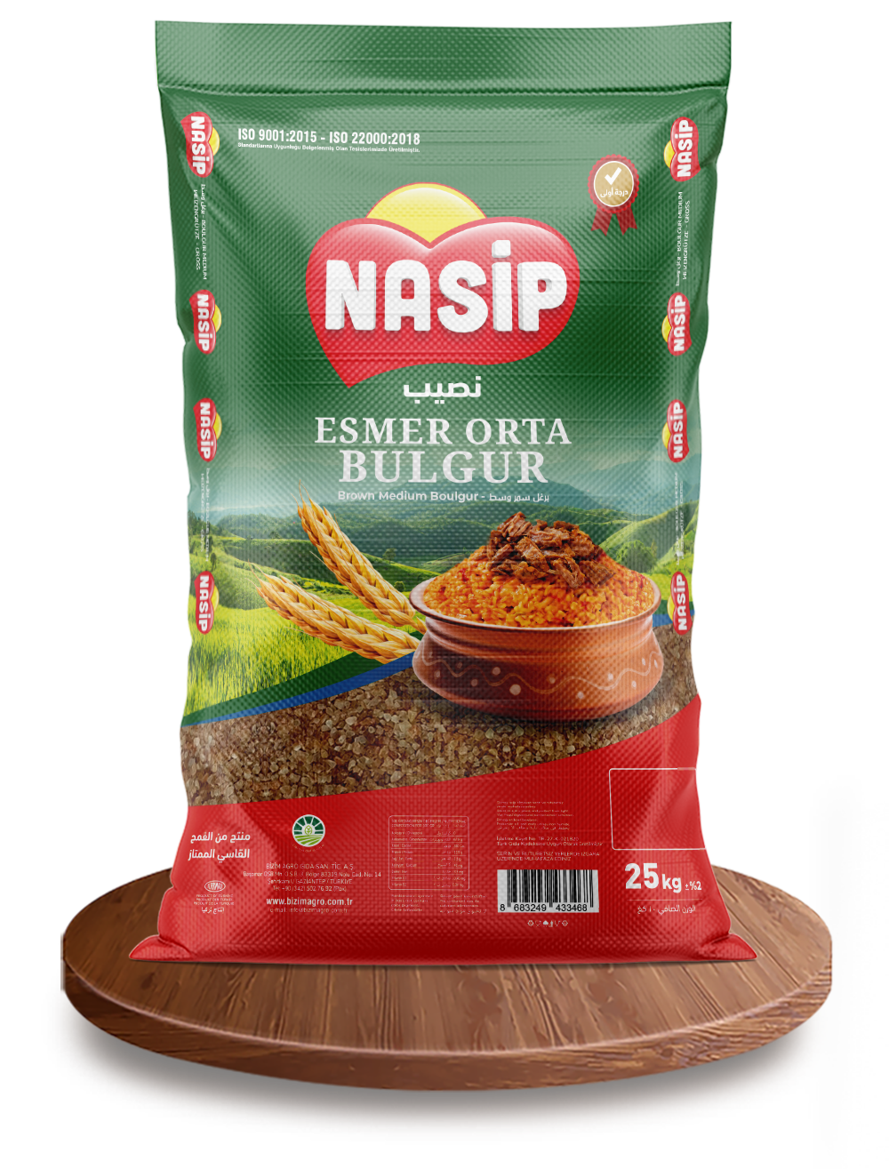 Esmer Orta Bulgur